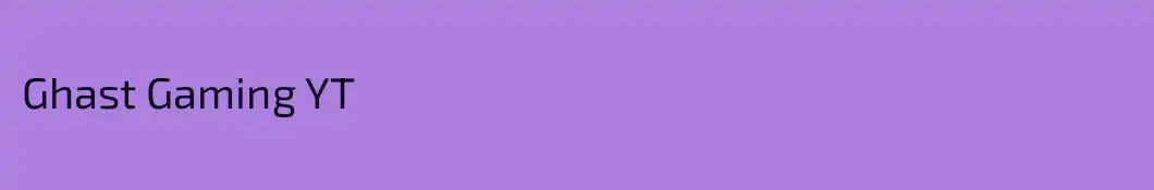 Ghast Gaming YT